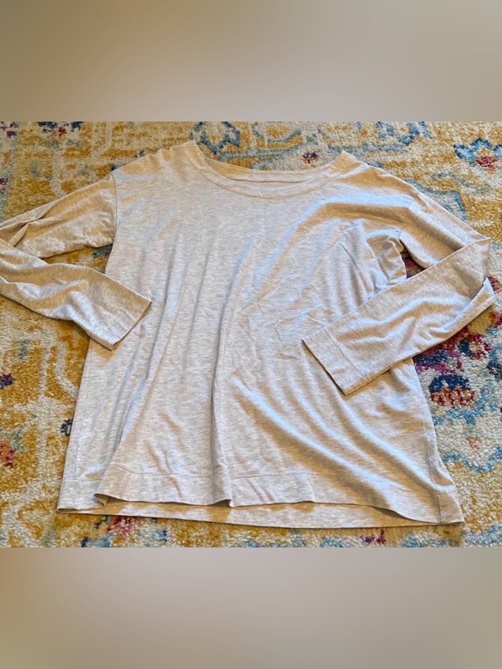 J Jill Supima Cotton Relaxed Fit Tee-sz. Small